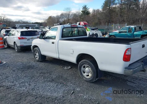 2005 Toyota Tundra Base V8 из США, поврежденный, VIN 5TBJT32115S462003